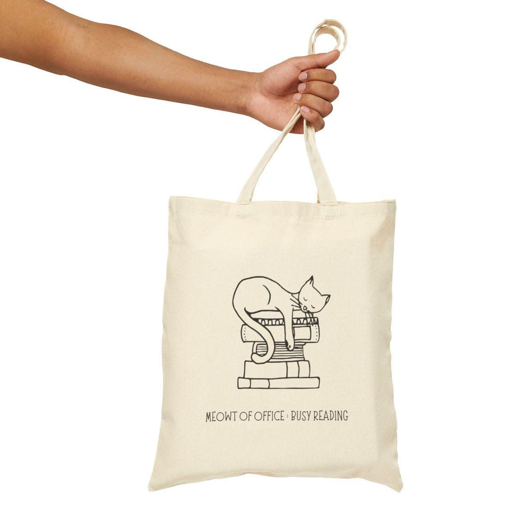 Bookish Tote Bag - Meowt of Office