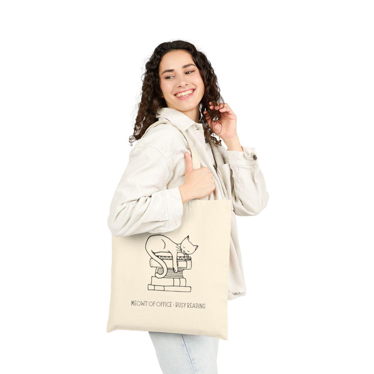 Bookish Tote Bag - Meowt of Office