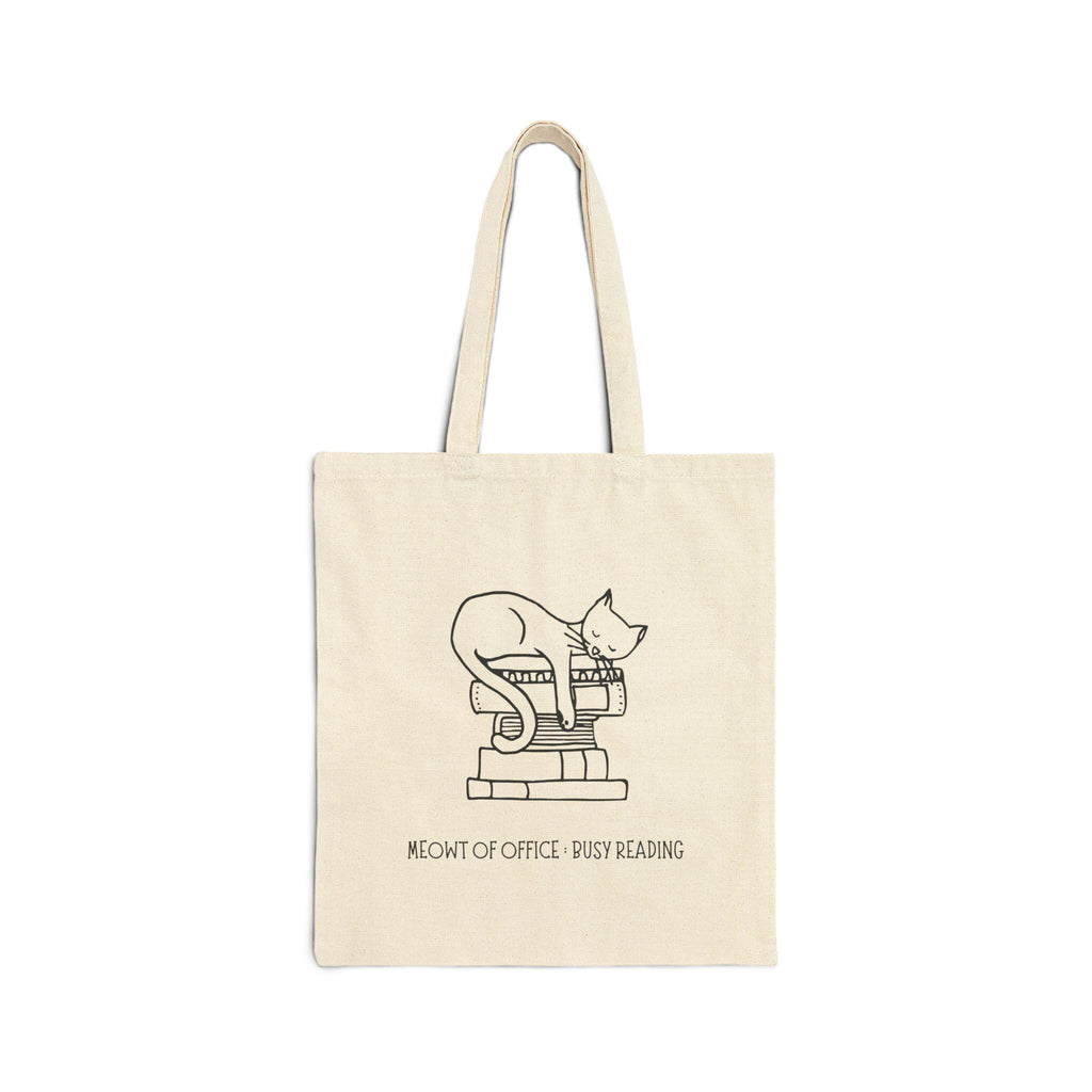 Bookish Tote Bag - Meowt of Office