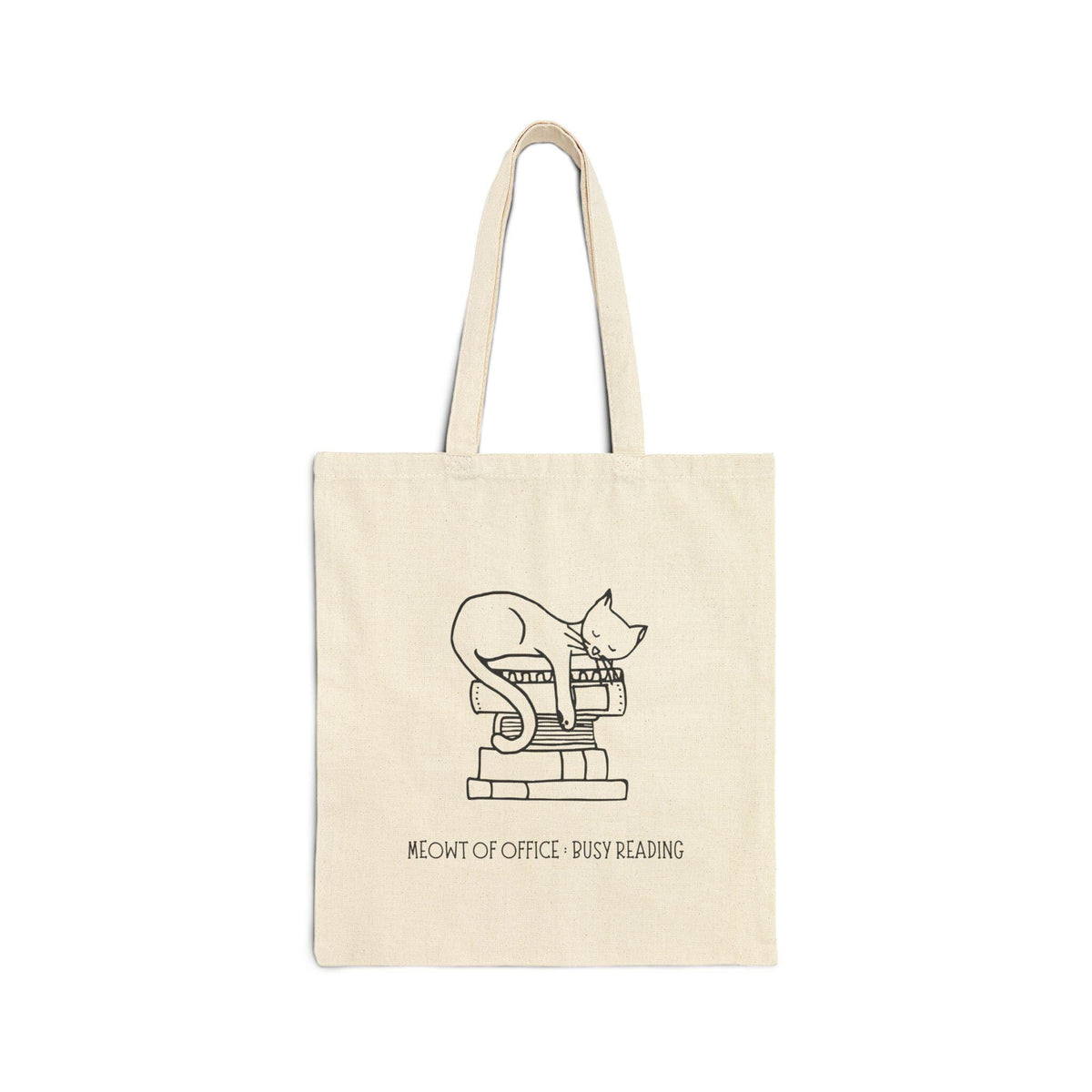 Bookish Tote Bag - Meowt of Office