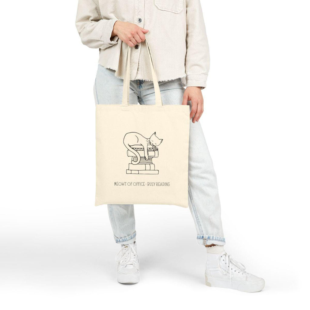 Bookish Tote Bag - Meowt of Office