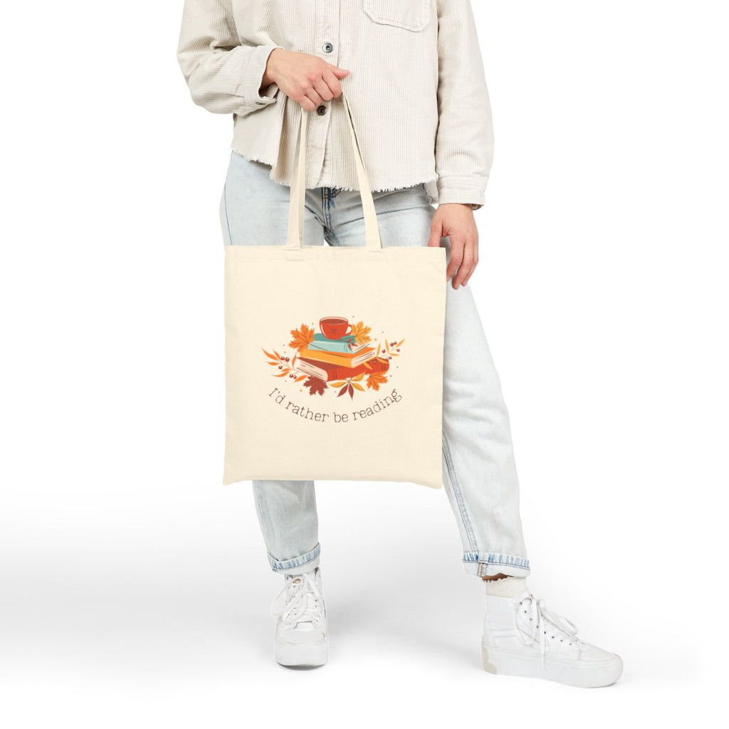 Bookish Tote Bag – Fall I'd Rather Be Reading