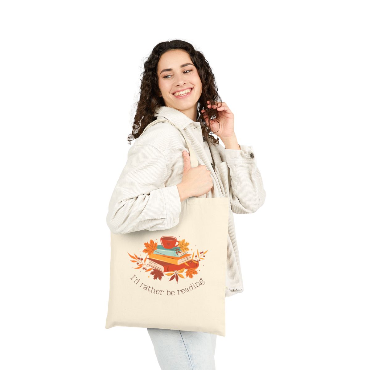 Bookish Tote Bag – Fall I'd Rather Be Reading